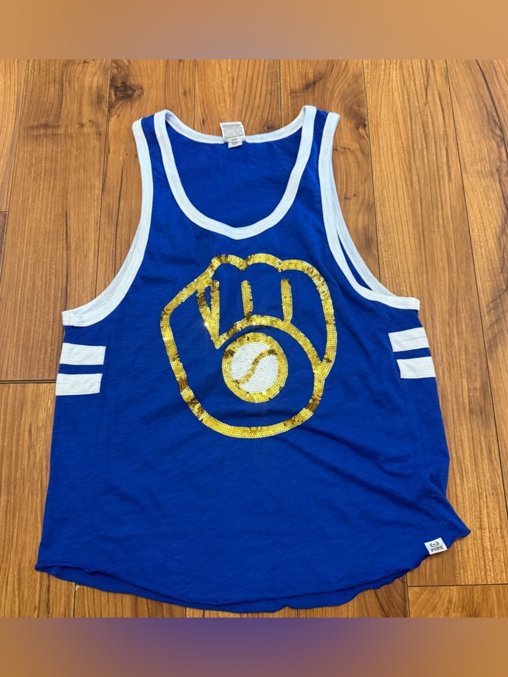 VS PINK Milwaukee Brewers Tank Top size MEDIUM